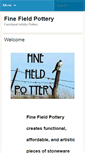 Mobile Screenshot of finefieldpottery.com